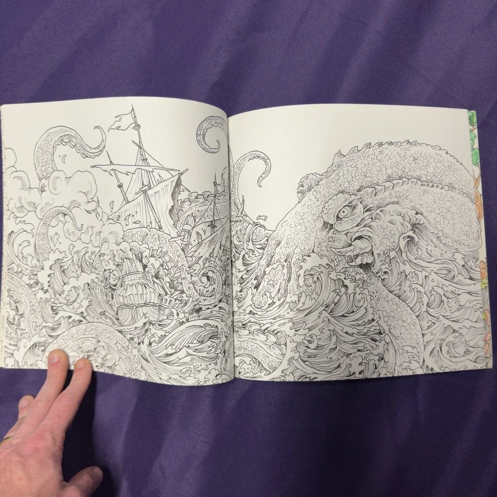Mythomorphia Coloring Book by Kerby Rosanes Search Find Adult Coloring Challenge